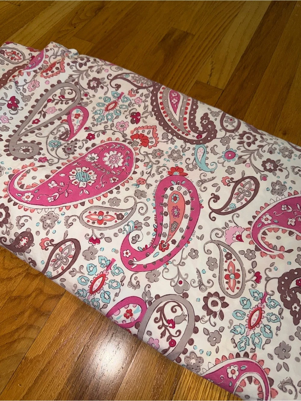 Pottery Barn Kids Brooklyn Paisley Floral Duvet Cover. Full Size Duvet